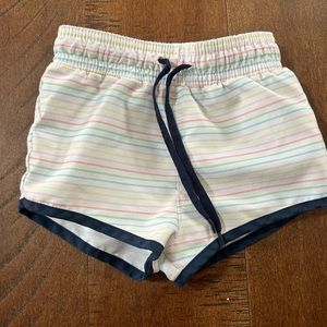 Minnow rainbow stripe boardies in size 2.  Good condition.